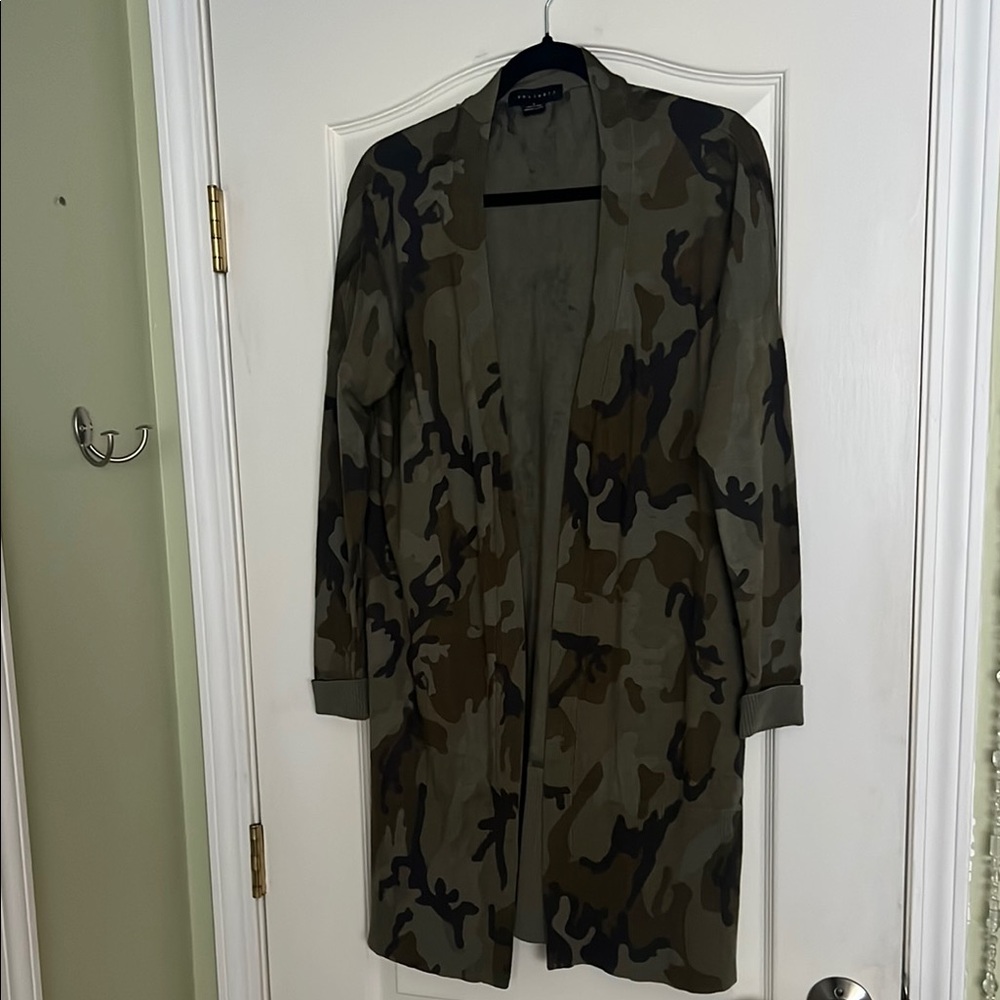 Sanctuary Olive Patterned Jacket - image 1